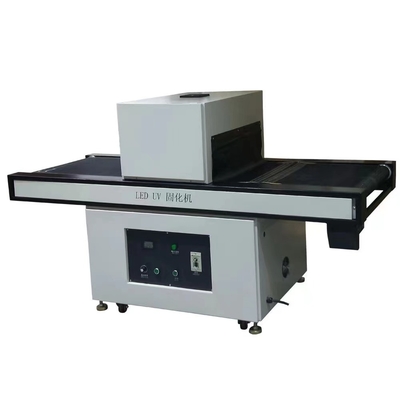 Machine de durcissement à LED UV courroie de convoyeur Tunnel de bureau pour le durcissement des revêtements de colle