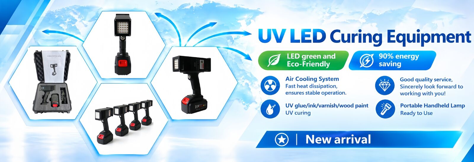 Lampe de traitement UV de LED