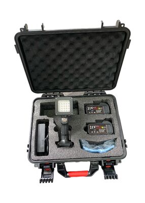 Lampe d'inspection UV rechargeable professionnelle pour la détection de fuites fluorescentes automobiles, CVC et industrielles
