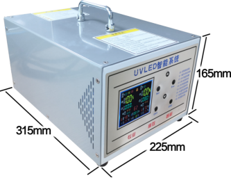 Source lumineuse linéaire UV LED refroidie à l'air de 365 nm 320 W pour système de durcissement UV industriel à grande vitesse