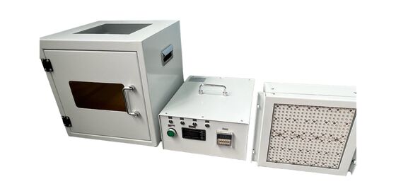 Lampes d'essai de durcissement UV à bandes multiples offrant un séchage rapide des adhésifs et des matériaux de revêtement à laque en résine UV