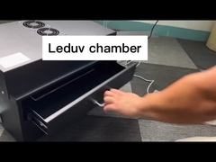 Réfrigération à l'air La chambre de durcissement à UV LED Surface 200*200mm 365nm 395nm Ajustez le temps de puissance