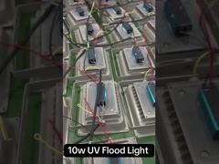 Lumière d'inondation UV 365nm de 10W 20W 30W pour la décoration d'étape aucune ozone