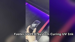 Système de durcissement UV LED industriel durcissant l'encre UV