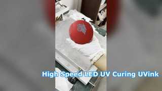 Système de convoyeur d'encre UV à séchage UV LED efficace pour usage industriel