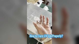 Comment polymériser correctement l'encre UV ?v