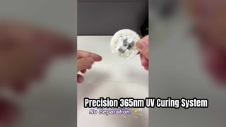 Système de durcissement industriel à LED UV 365 nm pour un collage de précision