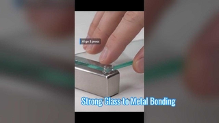 Meilleur adhésif UV pour le collage du verre sur le métal