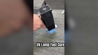 Réparation intelligente de résine de lampe UV tenue dans la main de 60W 395nm et durcissement portatif de LED