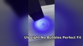 Protecteur d'écran durcissant à la lumière UV, colle UV sans bulles
